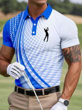 Chemise à manches courtes Business Casual Golf pour hommes